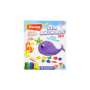 Set play dough Heroes Sea animals mali