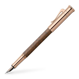 Limited Edition naliv pero Graf von Faber-Castell Snake wood Rose gold 