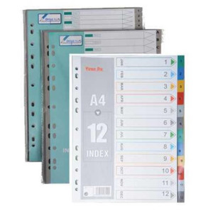 Fascikla Index Office Plus 1/12