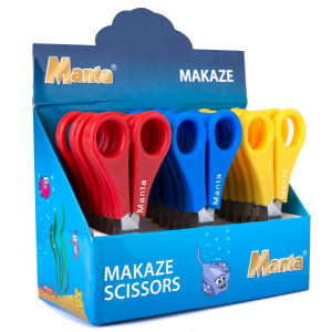 Makaze  Manta plastične rainbow 