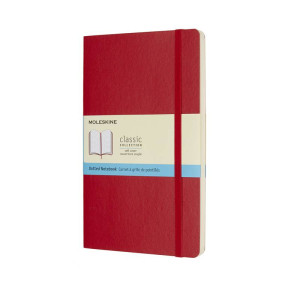 Rokovnik Moleskine Scarlet red mek povez tačkice LG