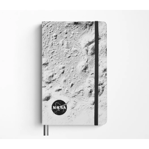 Rokovnik Nasa Moon Surface Moleskine tvrd povez linije large 