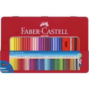 Drvena bojica Faber-Castell Grip 1/48 metalno pakovanje