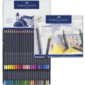 Drvene bojice permanentne Goldfaber Faber-Castell 1/48
