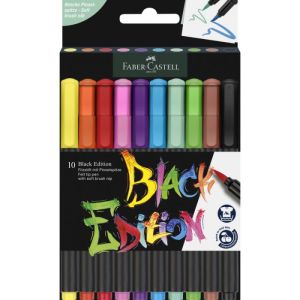 Flomasteri Black edition Faber-Castell 1/10