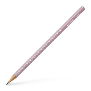 Grafitna olovka Grip Sparkle Faber-Castell pearl rose shadow HB