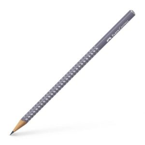 Grafitna olovka Grip Sparkle Faber-Castell pearl dapple grey HB