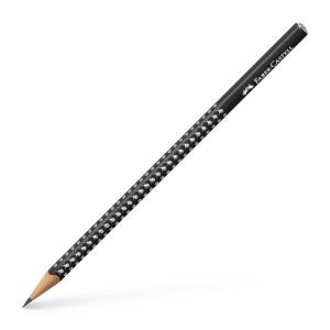 Graftitna olovka Sparkle Faber-Castell black