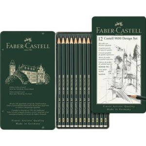 Grafitne olovke 9000 Faber-Castell 1/12