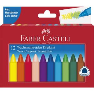 Voštane boje Faber-Castell 1/12
