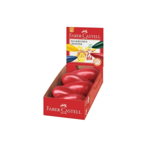 Voštana boja Faber-Castell crvena 3+