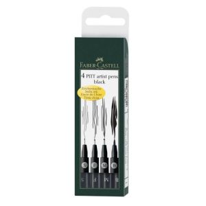 Pitt art pen Faber-Castell 1/4 black