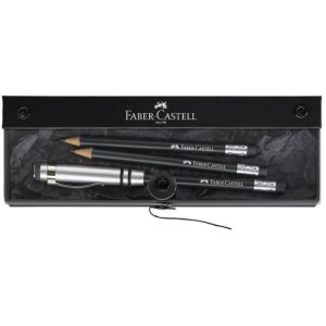 Grafitne olovke Design u setu Faber-Castell crna