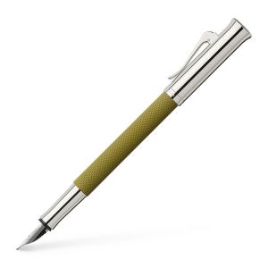 Naliv pero Graf von Faber-Castell Guillose Olive green sa ispisom F