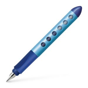 Naliv pero Scribolino Faber-Castell plavo desna ruka