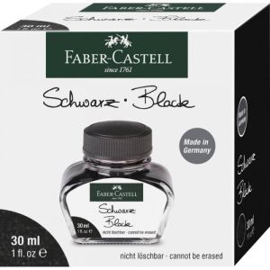 Mastilo Faber-Castell crno 30 ml