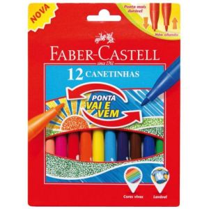 Flomasteri Faber-Castell školski dlexi vrh 1/12