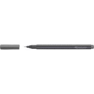 Flomaster lajner Grip Faber-Castell sivi