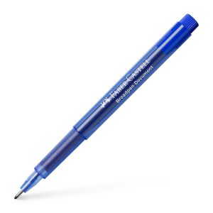 Flomaster lajner broadpen Faber-Castell plavi