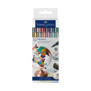 Markeri Metallics Faber-Castell 1/12