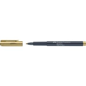 Marker metallics Faber-Castell heart of gold color 250
