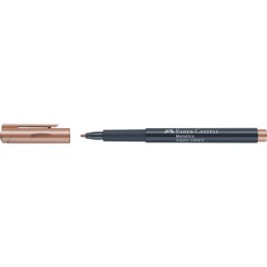 Marker metallics Faber-Castell copper cabana color 252