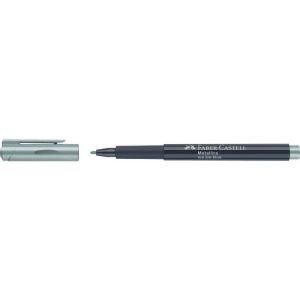Marker metallics Faber-Castell ice blue color 292