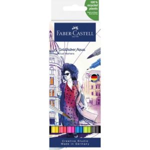 Flomasteri Goldfaber Aqua Faber-Castell 1/6