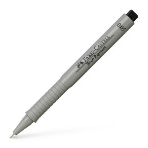 Flomaster ecco-pigment 0.005 Faber-Castell crna