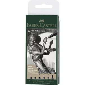 Pitt art pen 199 Faber-Castell 1/6