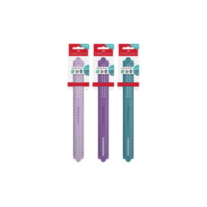 Lenjir Sparkle Faber-Castell fleksibilan 30cm