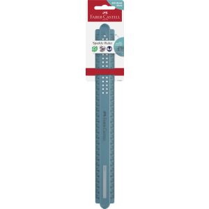 Lenjir Sparkle Faber-Castell Ocean otporan na lom 30cm