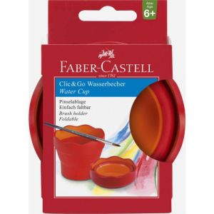 Čaša Clic&go Faber-Castell crvena