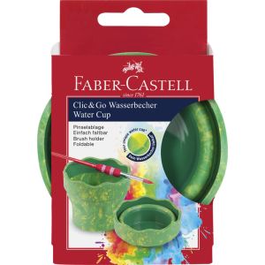Čaša Clic&Go Faber-Castell zelena
