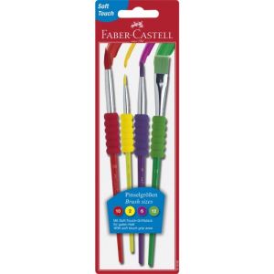 Četkice soft Grip Faber-Castell 1/4