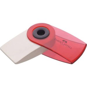Gumica Sleeve mini Faber-Castell transparent