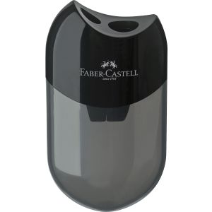 Rezač Faber-Castell crni dupli box