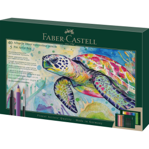 Drvene bojice Albrecht Durer  i Pitt Artist Pen Faber-Castell 1/46
