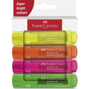 Tekst markeri 46 Faber-Castell 1/4 sf 254644