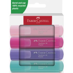 Tekst markeri 46 Faber-Castell pastel