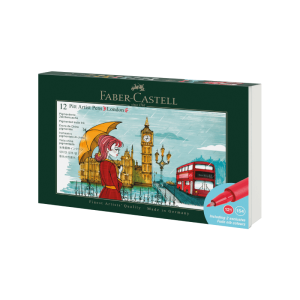Pitt art pen Faber-Castell London 1/12 B