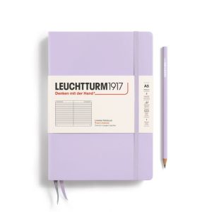 Rokovnik Leuchtturm Lilac 249 stranica tvrd povez linije A5