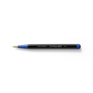 Hemijska olocka Drehgriffel Nr.1 Leuchtturm blue/black sa plavim mastilom