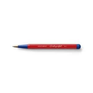 Hemijska olovka Drehgriffel Nr.1 Leuchtturm red/Royal blue sa plavim mastilom