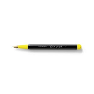 Hemijska olovka Drehgriffel Nr.1 Leuchtturm black/lemon sa plavim mastilom