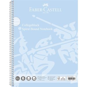 Sveska Faber-Castell sky blue karo A4 80 listova