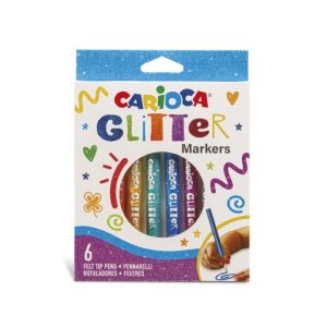 Markeri gliter Carioca 1/6