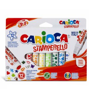 Flomasteri Stamparello pečati Carioca 1/12