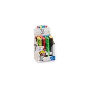 Hemijska olovka Carioca multicolor 10 boja