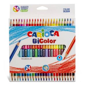 Drvene bojice Carioca bicolor 1/24
